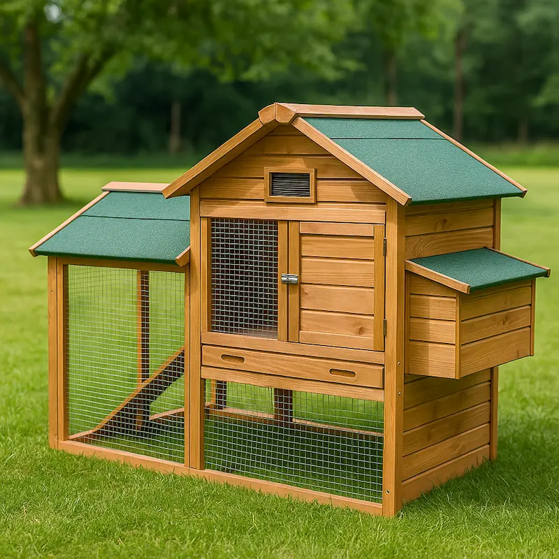 Gallinero exterior